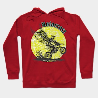 Motocross Biker is a life on the Road Hoodie